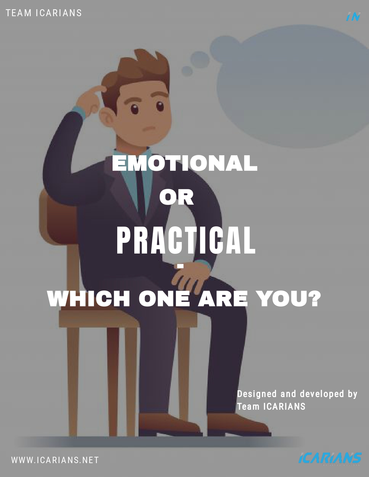 Emotional Or Practical – Which One Are You?